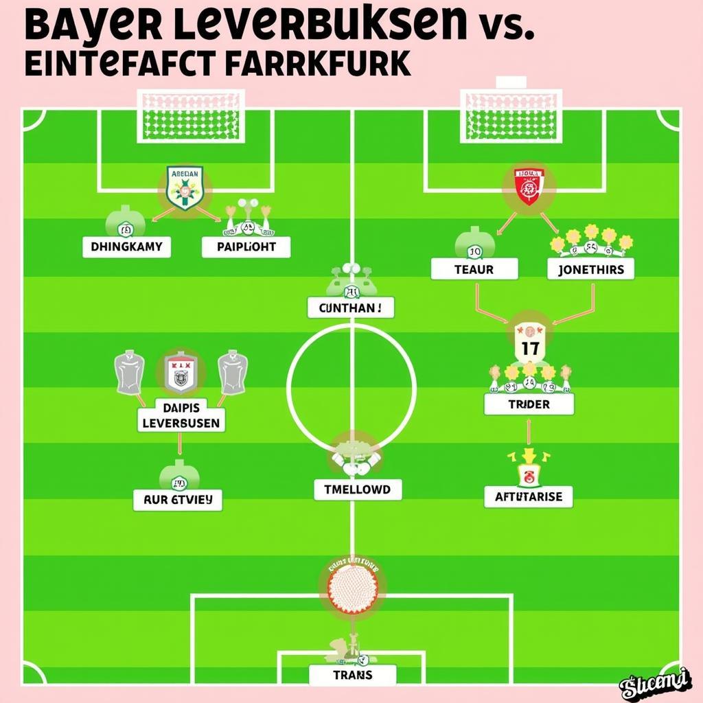 Mögliche Aufstellungen von Bayer 04 Leverkusen und Eintracht Frankfurt