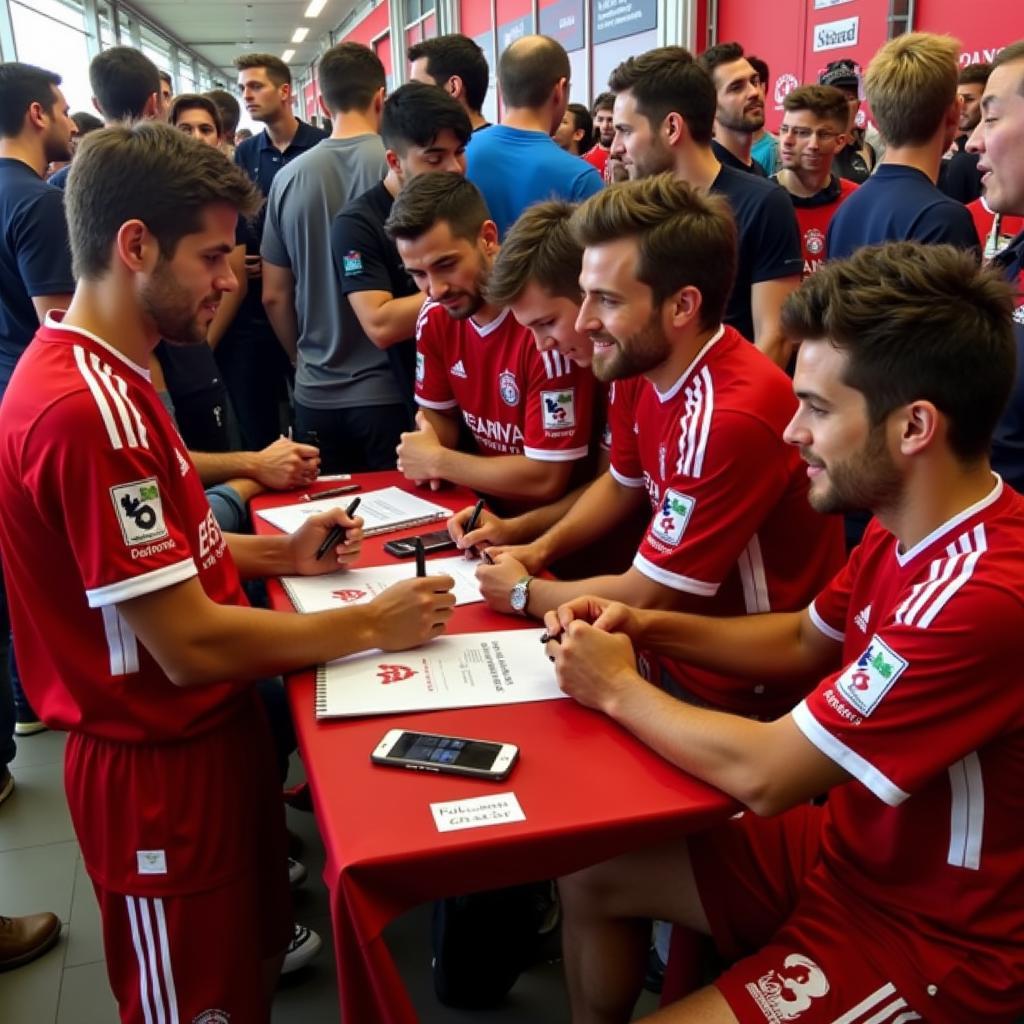 Bayer Leverkusen Fan Treffen