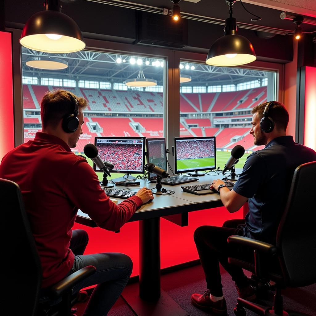 Bayer Leverkusen Fanradio Studio Live-Sendung