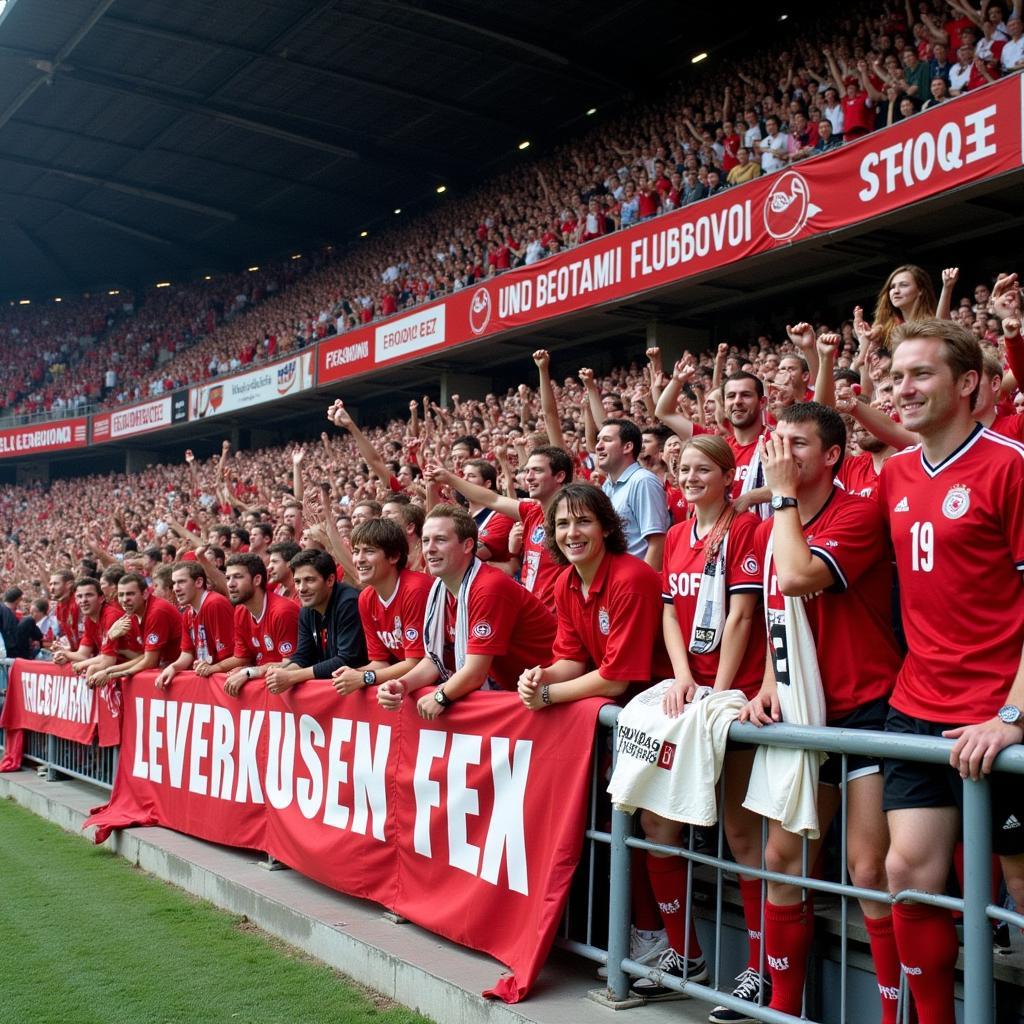 Bayer Leverkusen Fans 1996/97