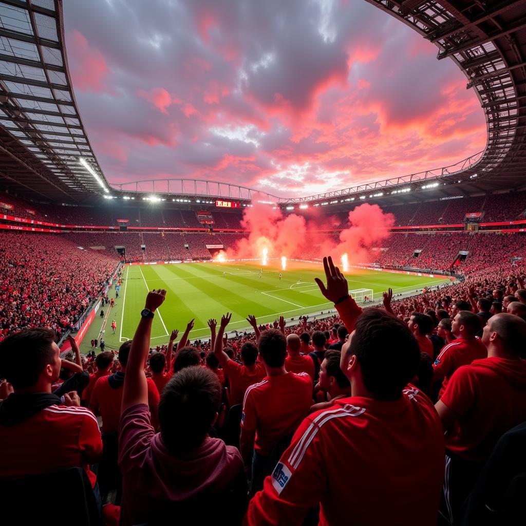 Bayer Leverkusen Fans BayArena