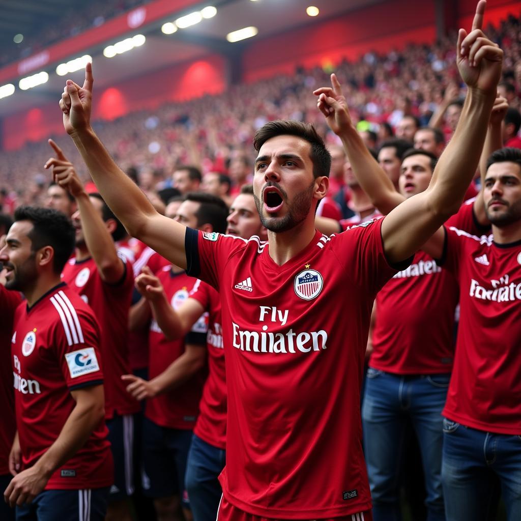 Bayer Leverkusen Fans Europa League Unterstützung