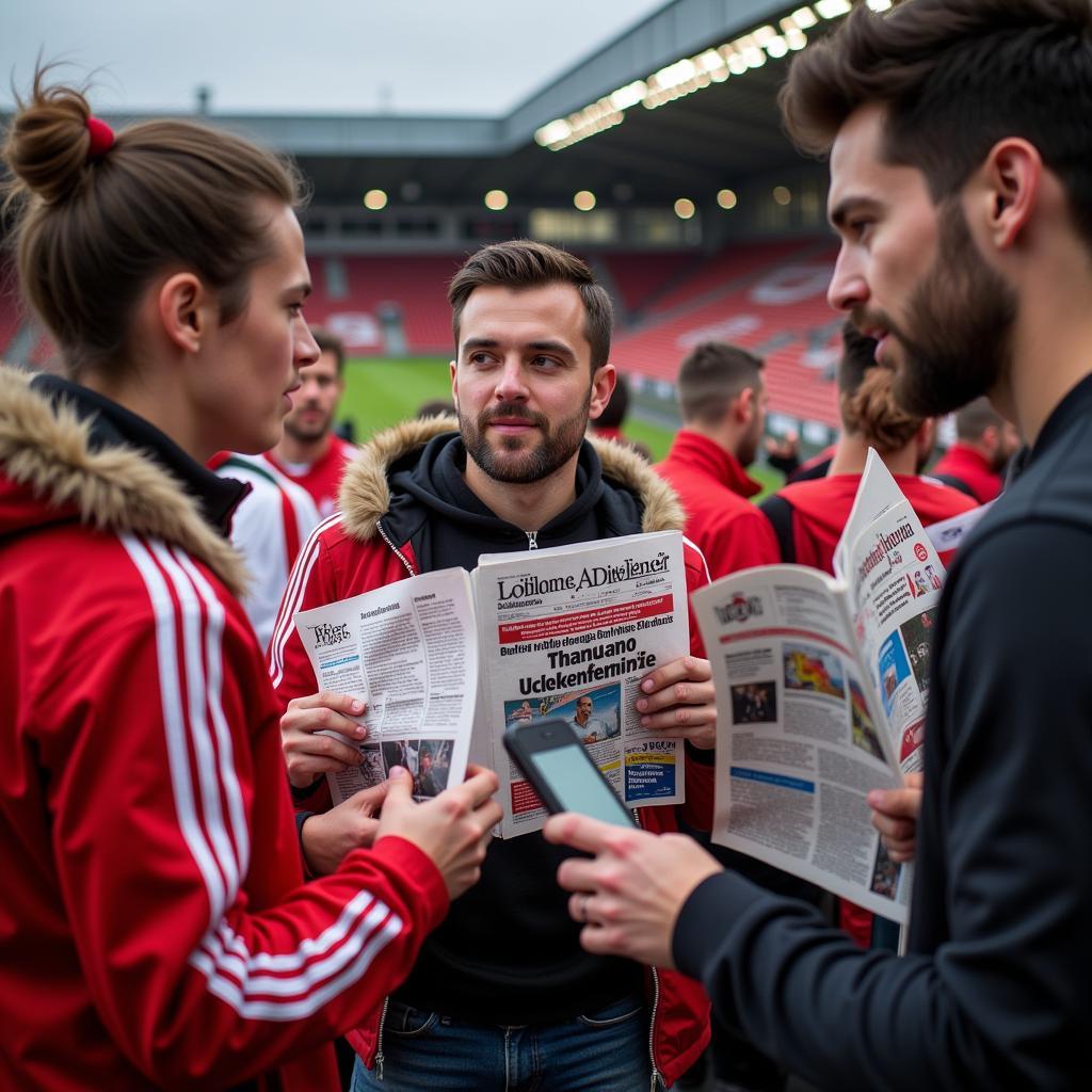 Bayer Leverkusen Fans und die Leverkusener Anzeiger Community