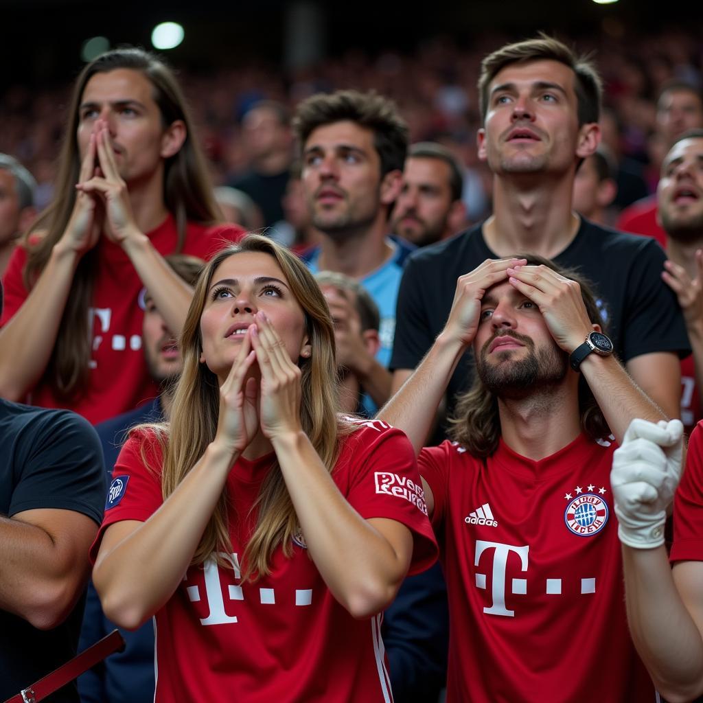 Reaktionen der Bayer Leverkusen Fans