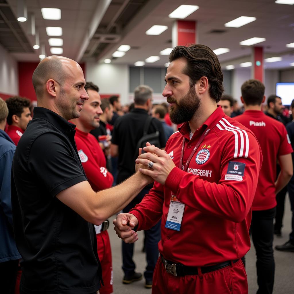 Neue Freundschaften im Bayer Leverkusen Fantreff