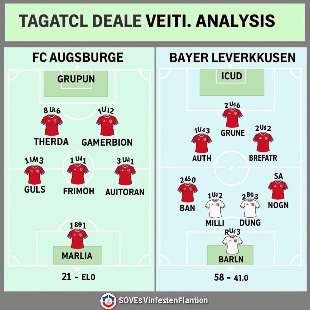 Aufstellungen: Bayer Leverkusen gegen FC Augsburg