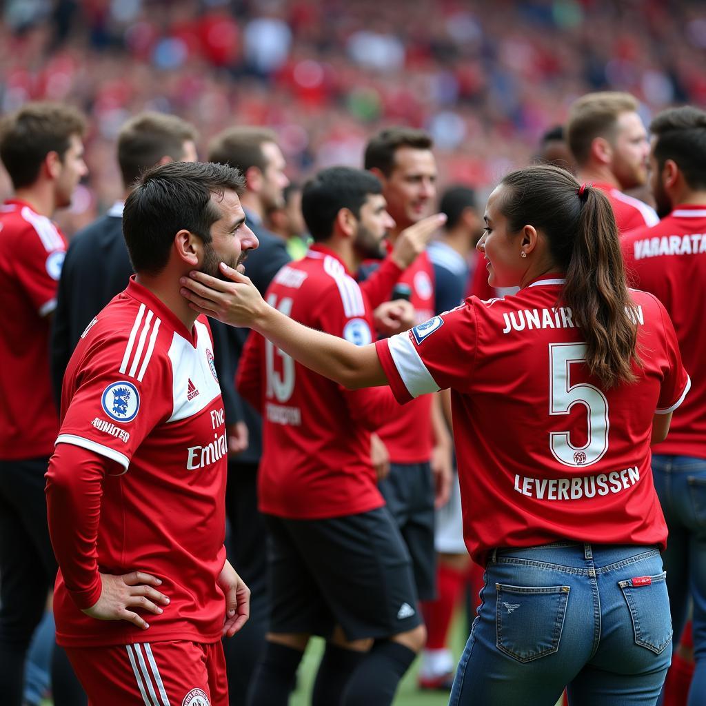 Bayer Leverkusen vs. FC Bayern München: Die Fans im Mittelpunkt