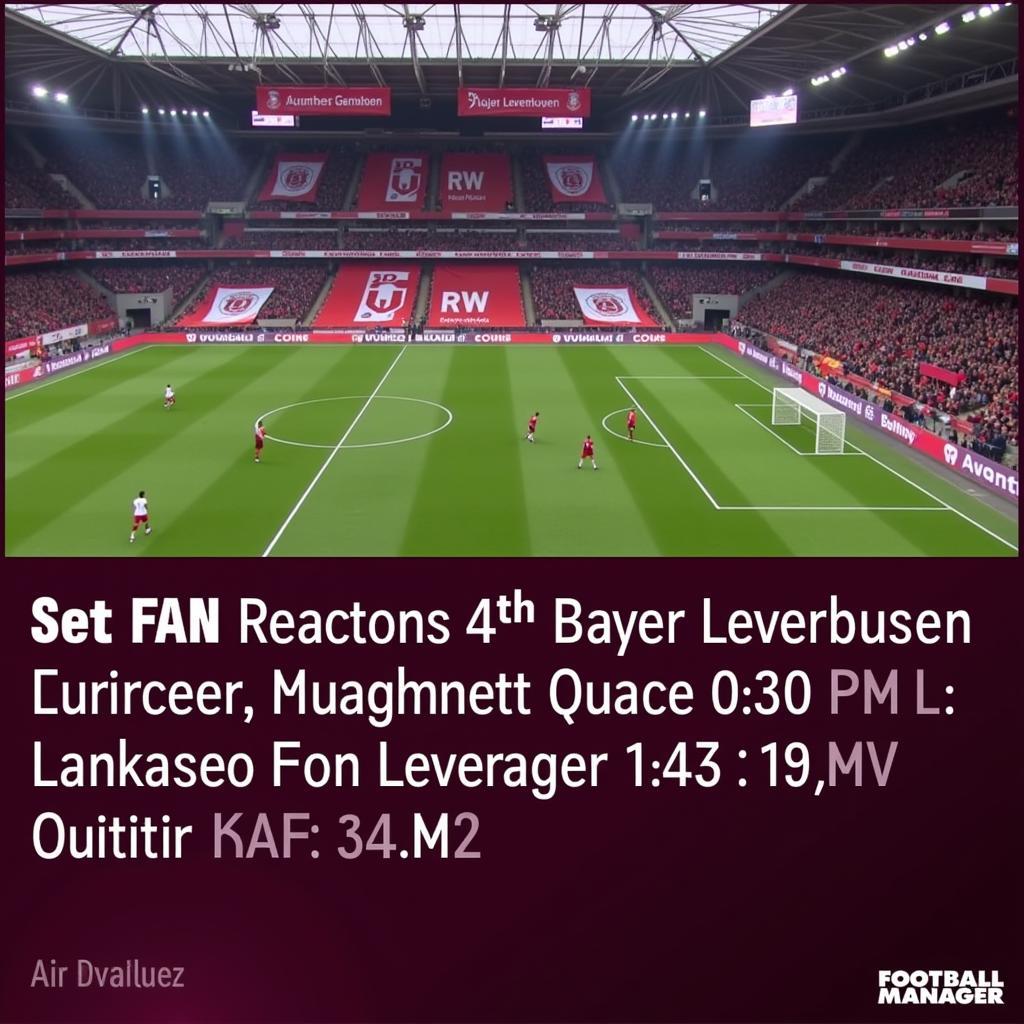 Bayer Leverkusen Fans in Football Manager 2018