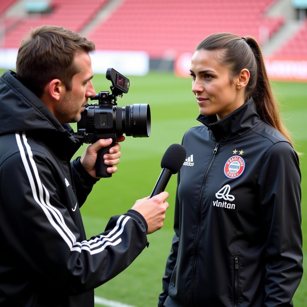 Interview mit dem Bayer Leverkusen Frauen Trainer