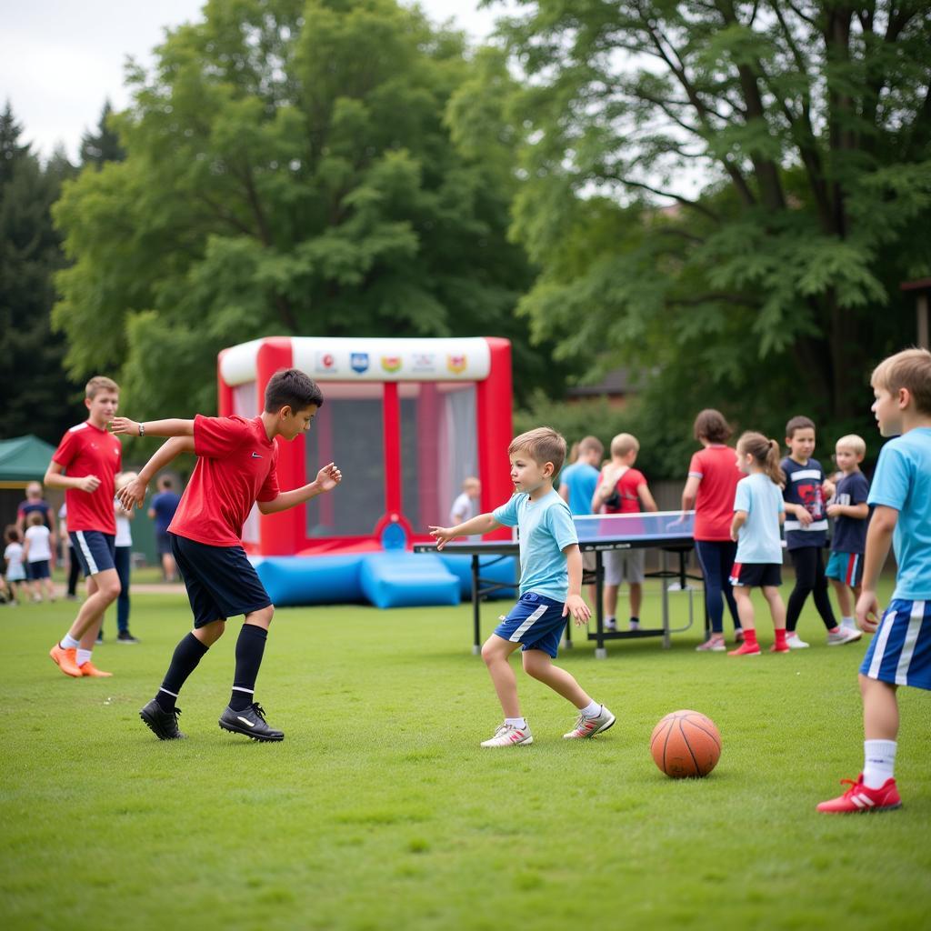 Bayer Leverkusen Freizeit und Breitensport Familientag