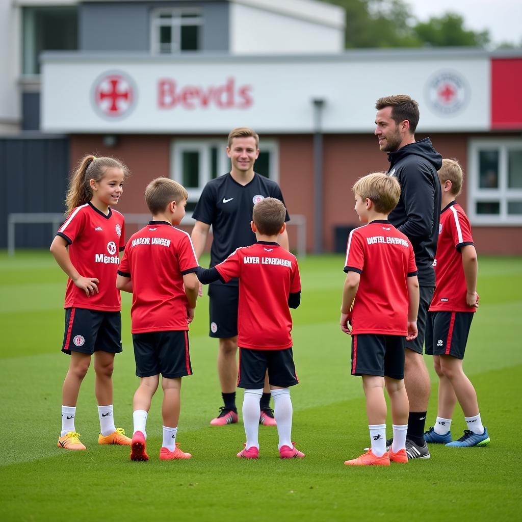 Bayer Leverkusen Freizeit und Breitensport Fußballtraining