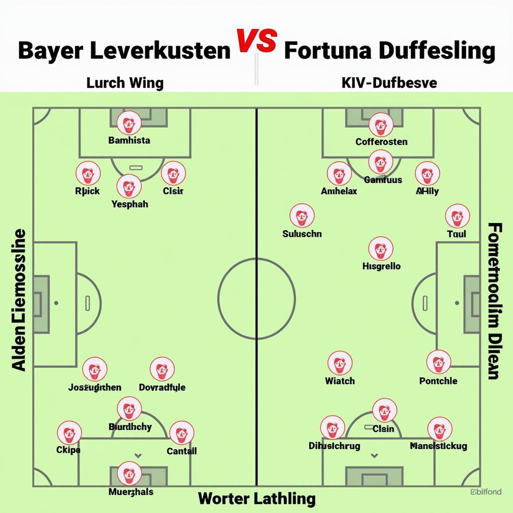 Taktischer Vergleich: Bayer Leverkusen vs. Fortuna Düsseldorf