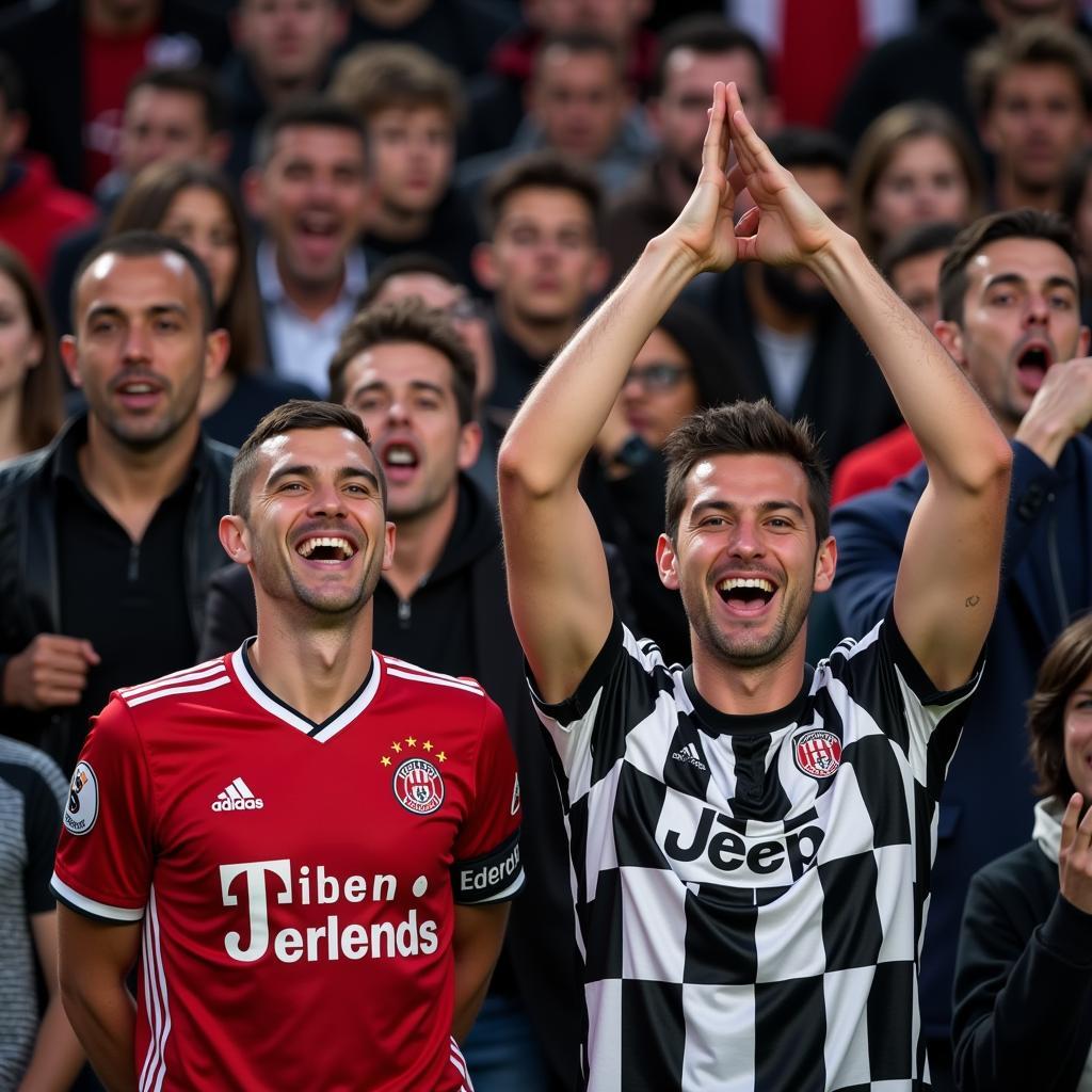 Reaktionen der Fans auf ein mögliches Spiel zwischen Bayer Leverkusen und Juventus Turin