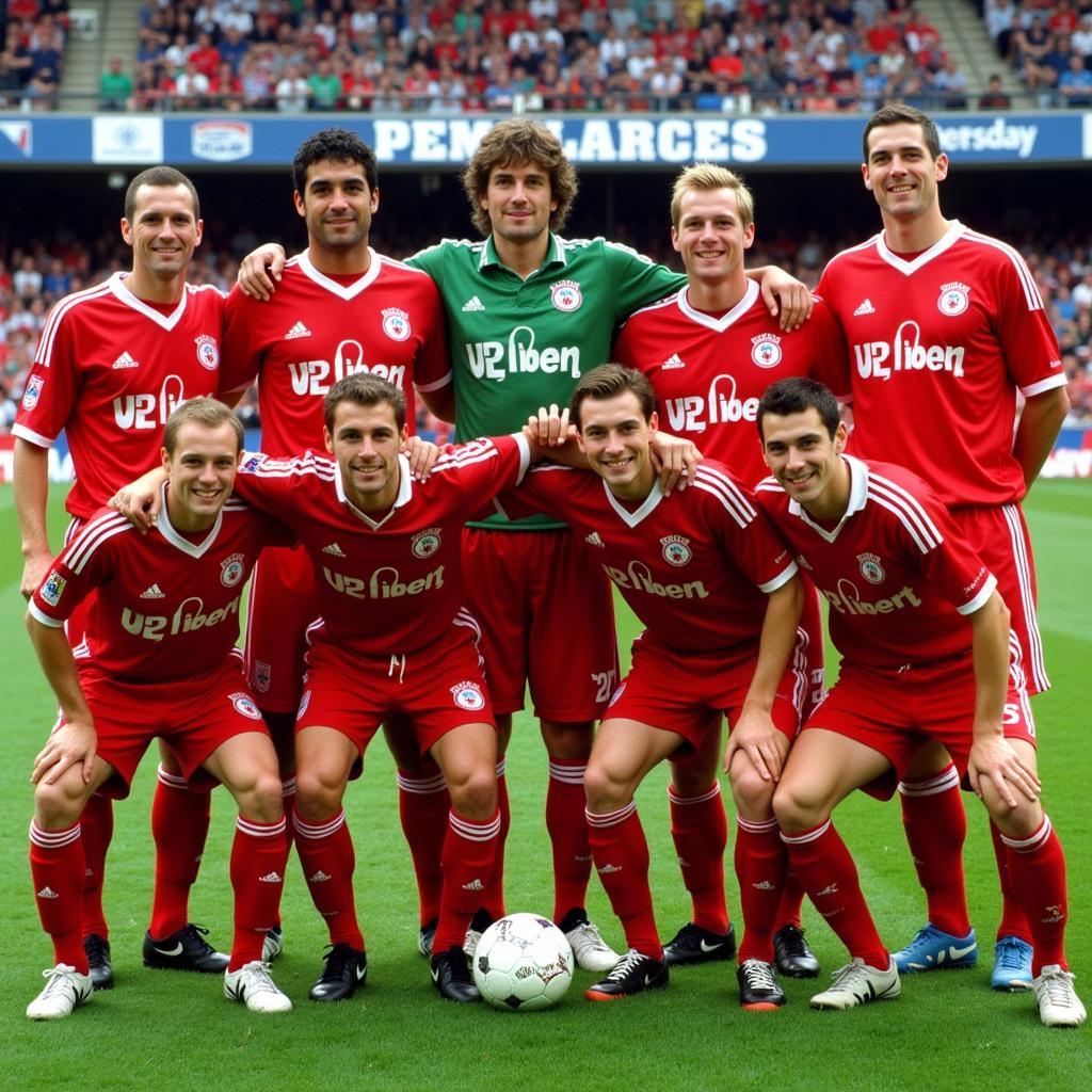 Bayer Leverkusen Mannschaft 1999/2000 Saison