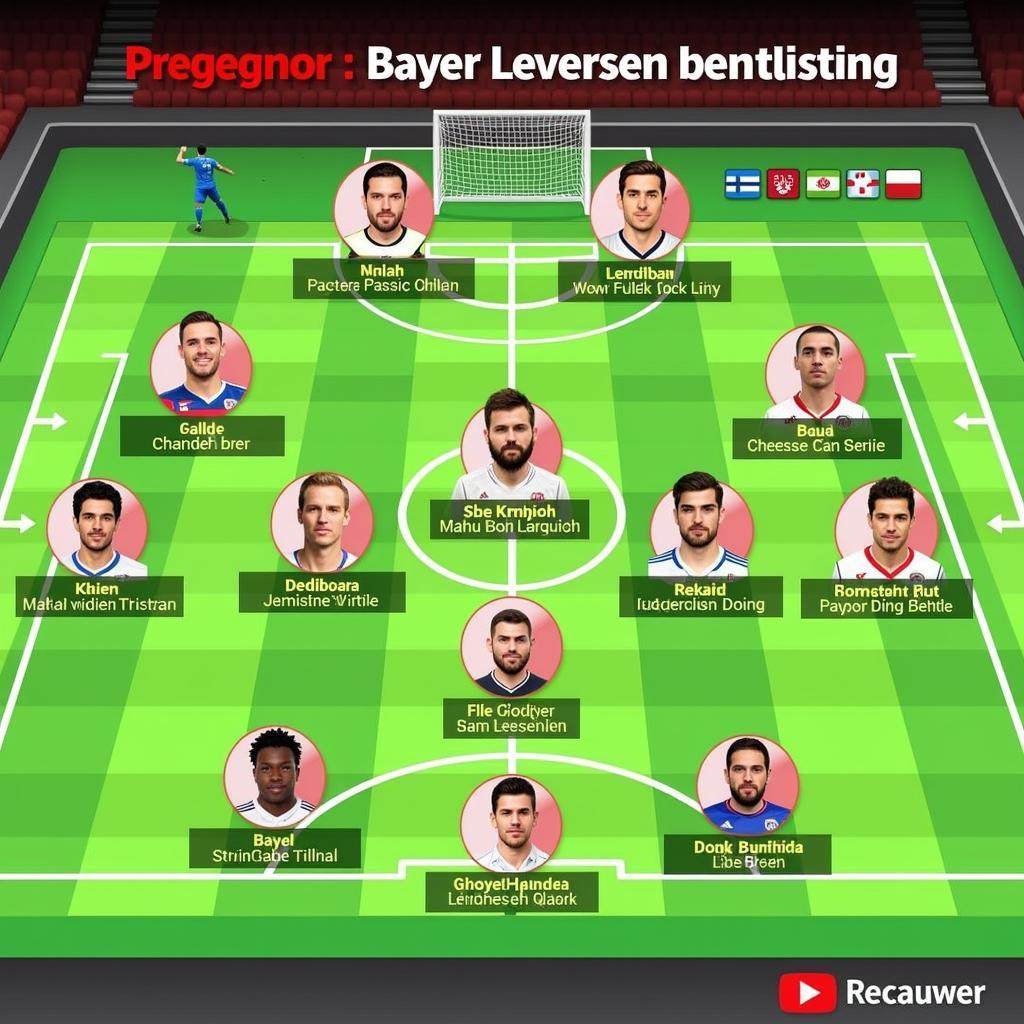 Bayer Leverkusen Startaufstellung gegen Darmstadt 98