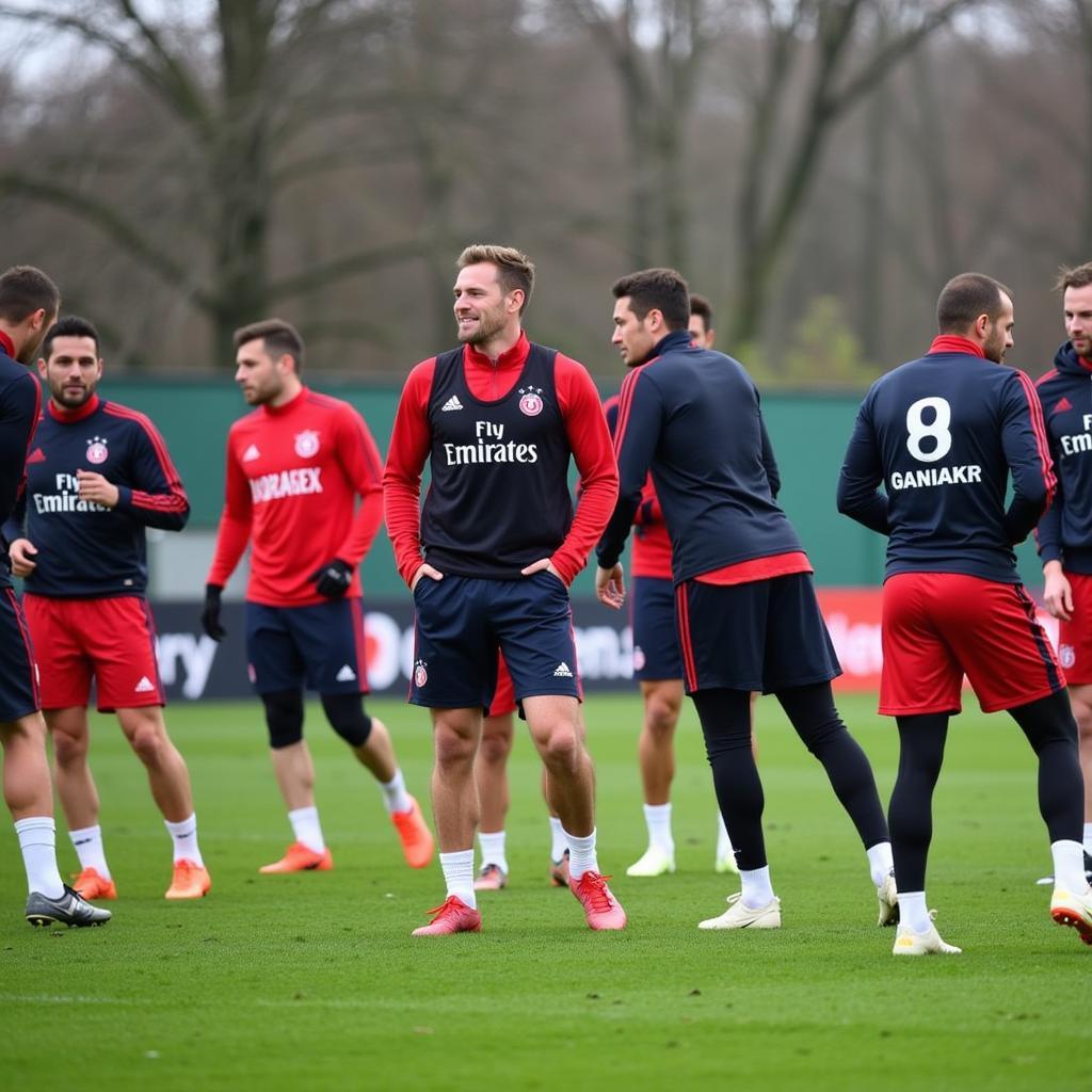 Bayer Leverkusen Training am 22.11.16: Vorbereitung auf die nächsten Herausforderungen