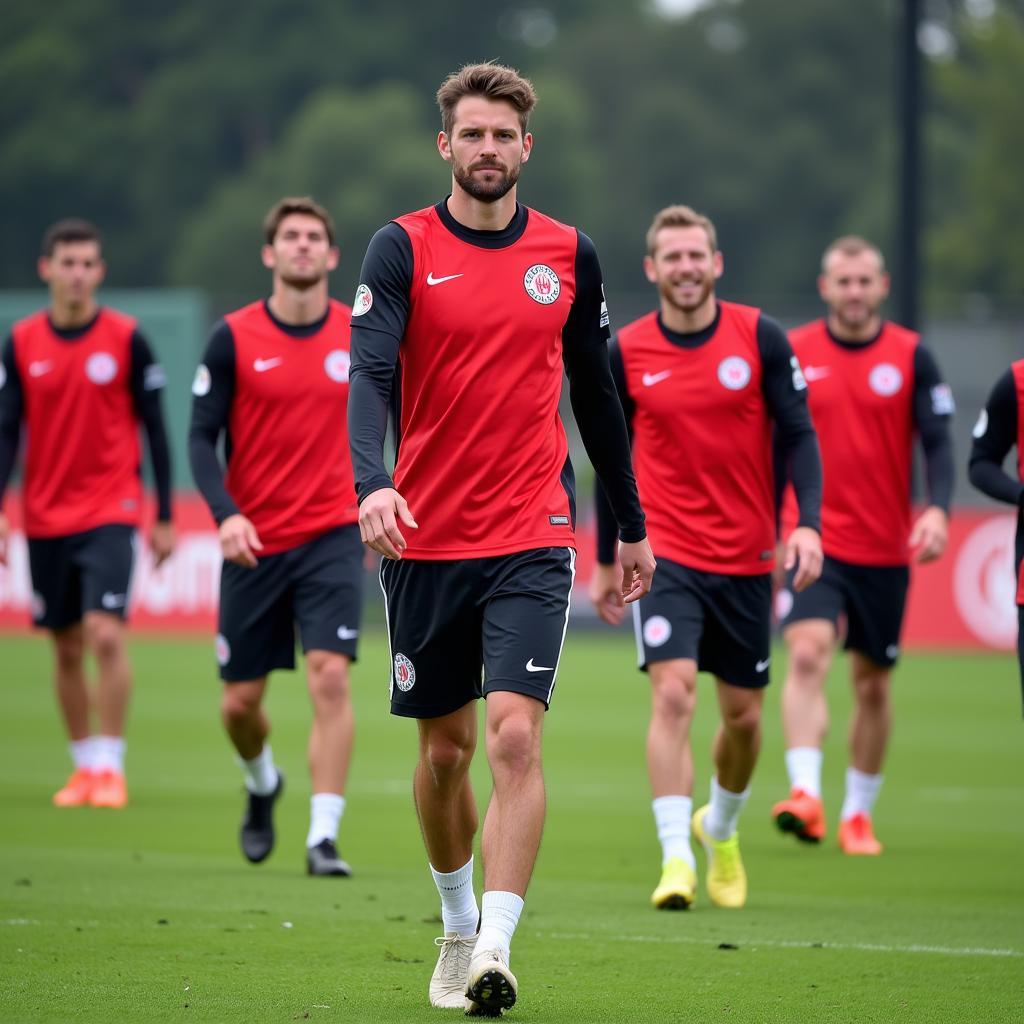 Bayer Leverkusen Training