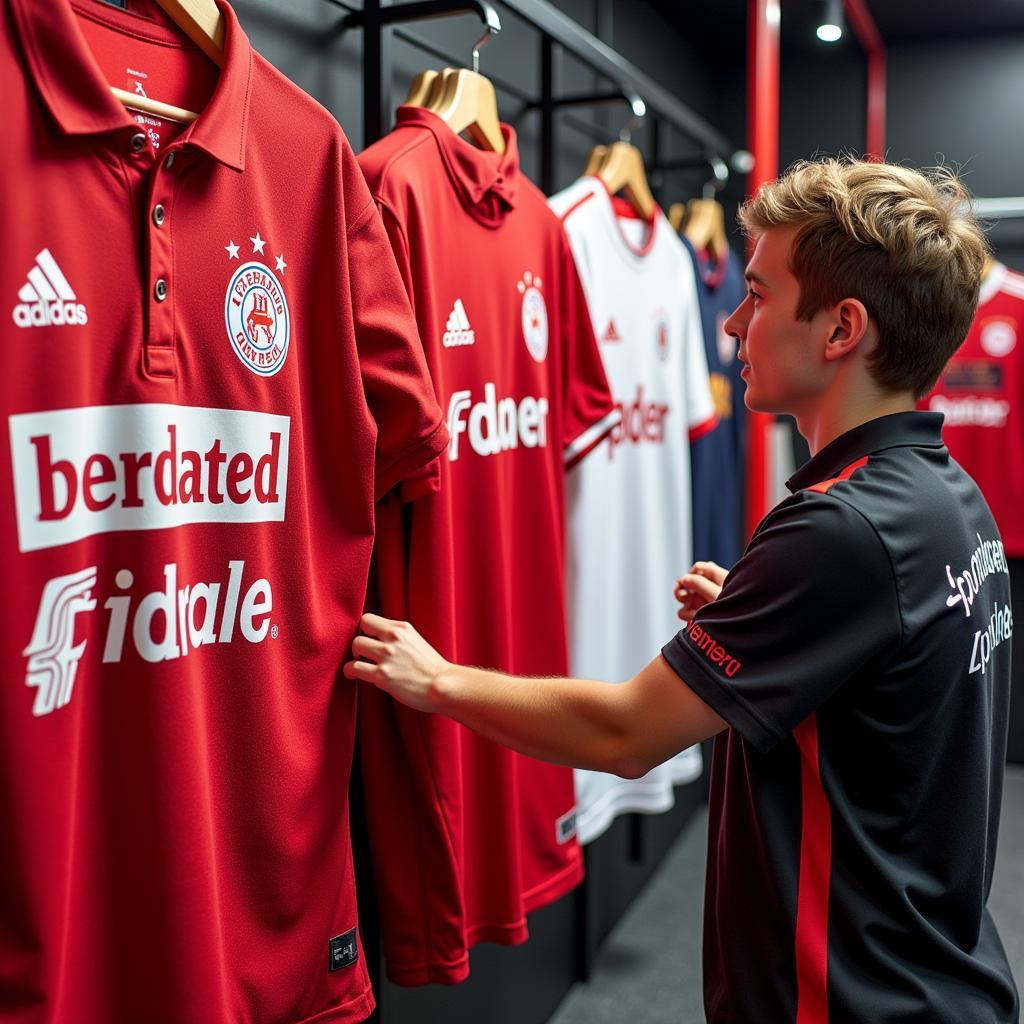 Bayer Leverkusen Trikots im offiziellen Fanshop: Heim-, Auswärts- und Sondereditionen.