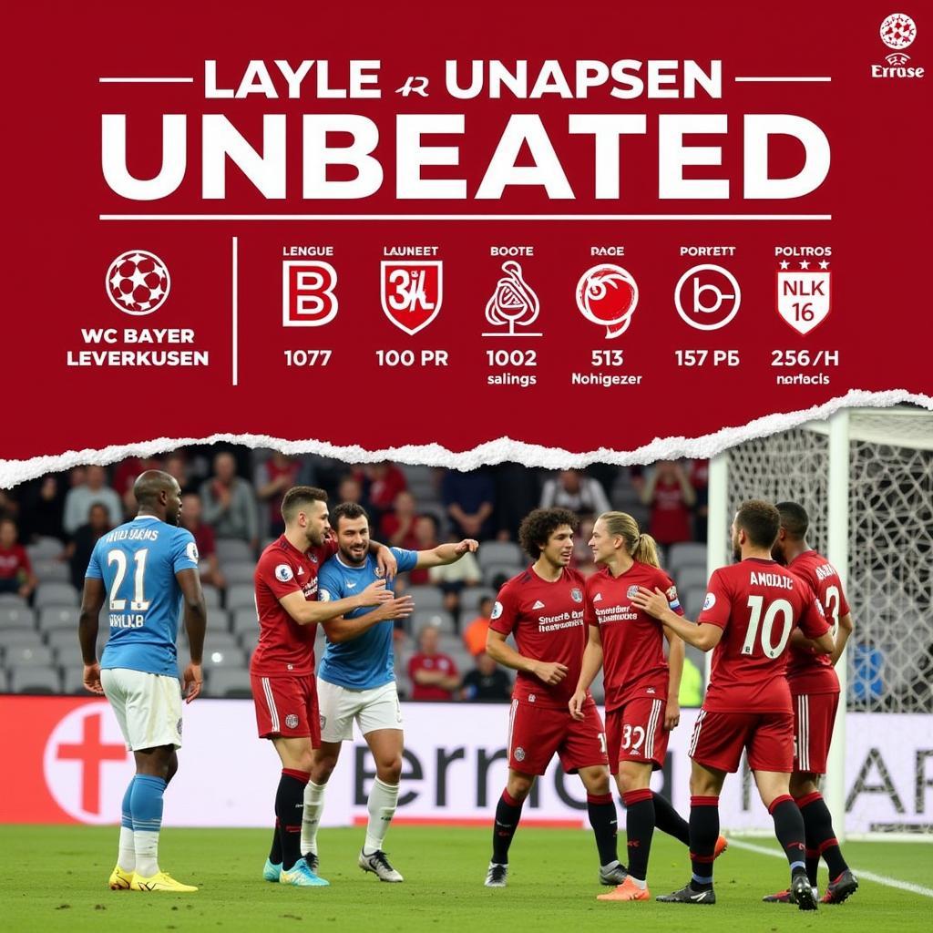 Bayer Leverkusen ungeschlagen Serie 2024: Eine beeindruckende Leistung der Werkself in der Bundesliga.