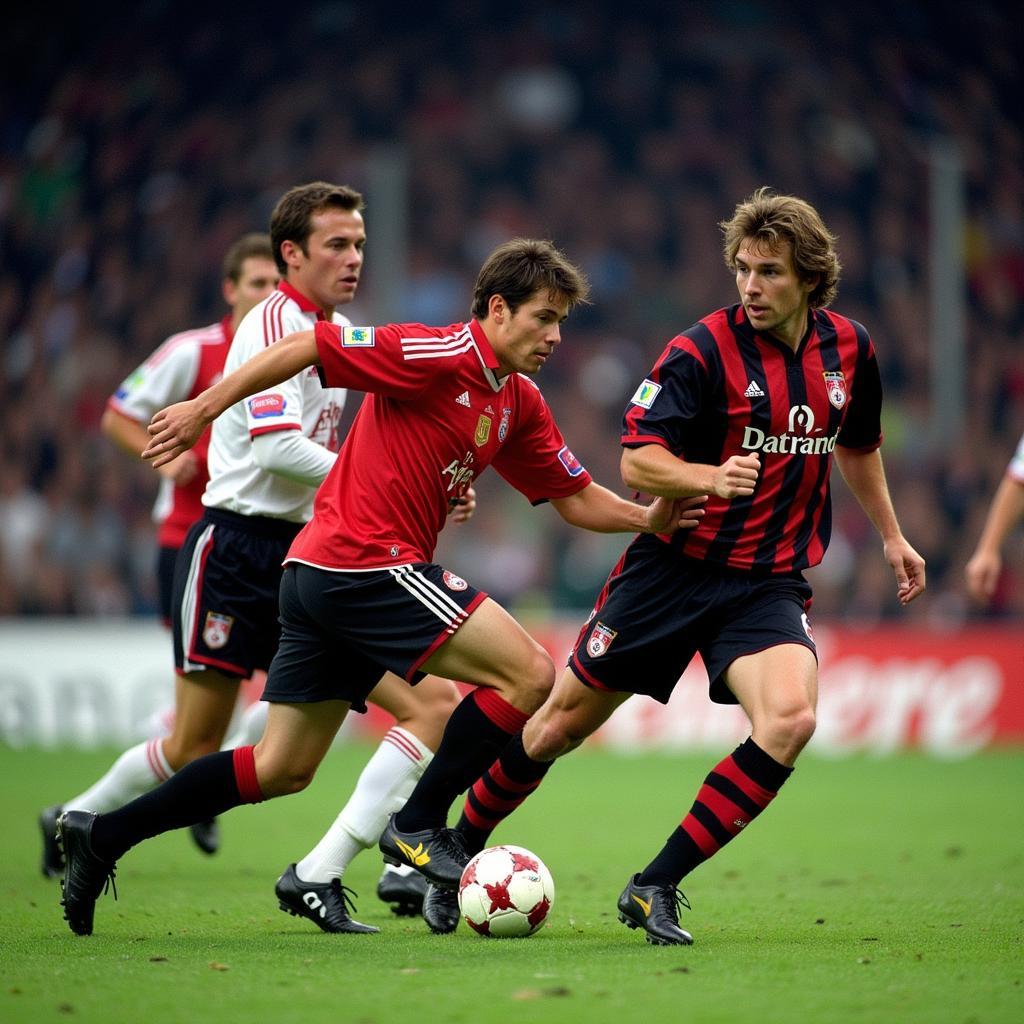 Bayer Leverkusen gegen Unterhaching 1999/2000