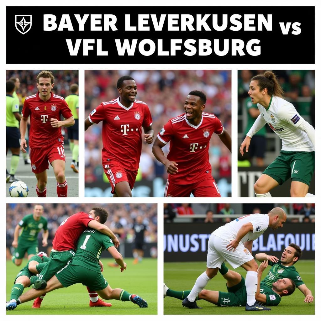 Historische Duelle zwischen Bayer Leverkusen und VfL Wolfsburg