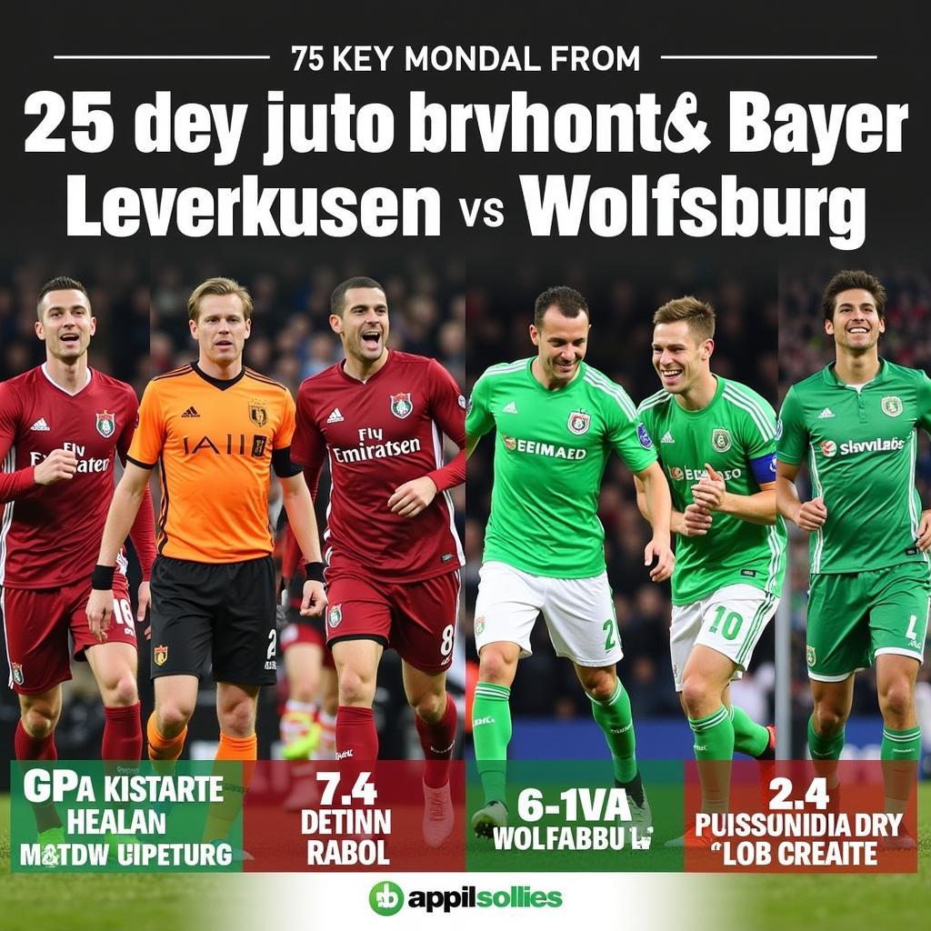 Bayer Leverkusen Wolfsburg: Historische Duelle in der Bundesliga