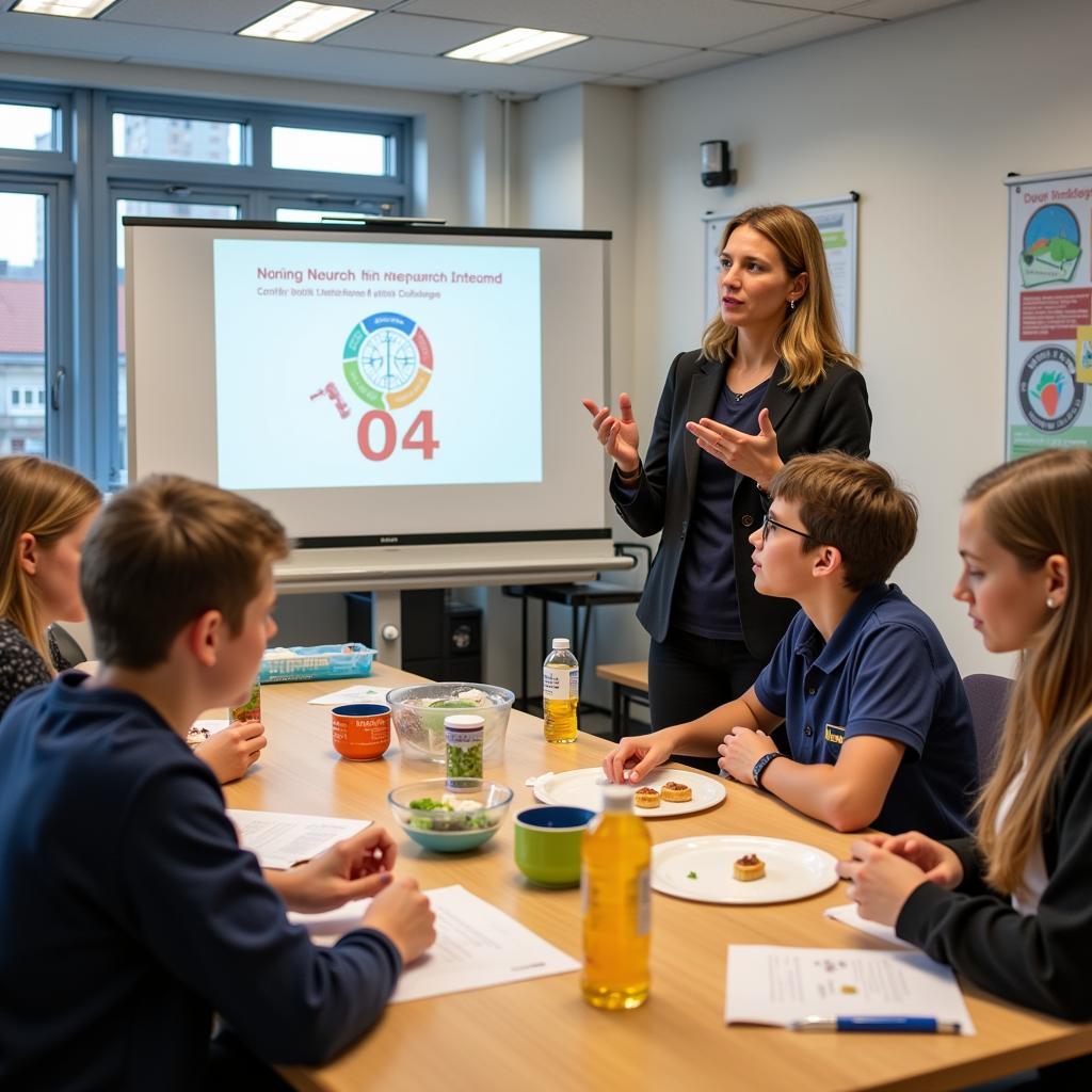 Bayer 04 Ernährungsworkshop an der Astrid-Lindgren-Grundschule