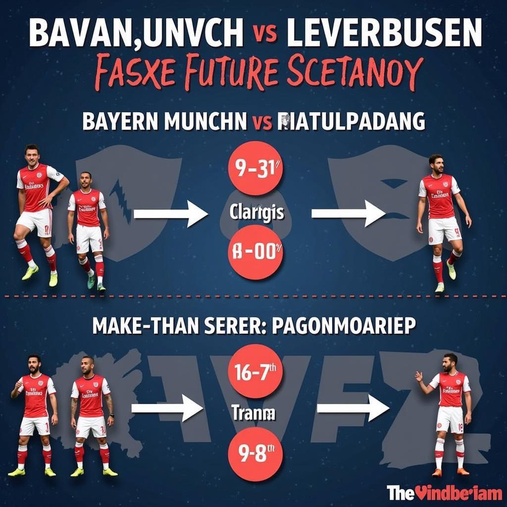 Zukunftsaussichten des Duells Bayern München gegen Leverkusen