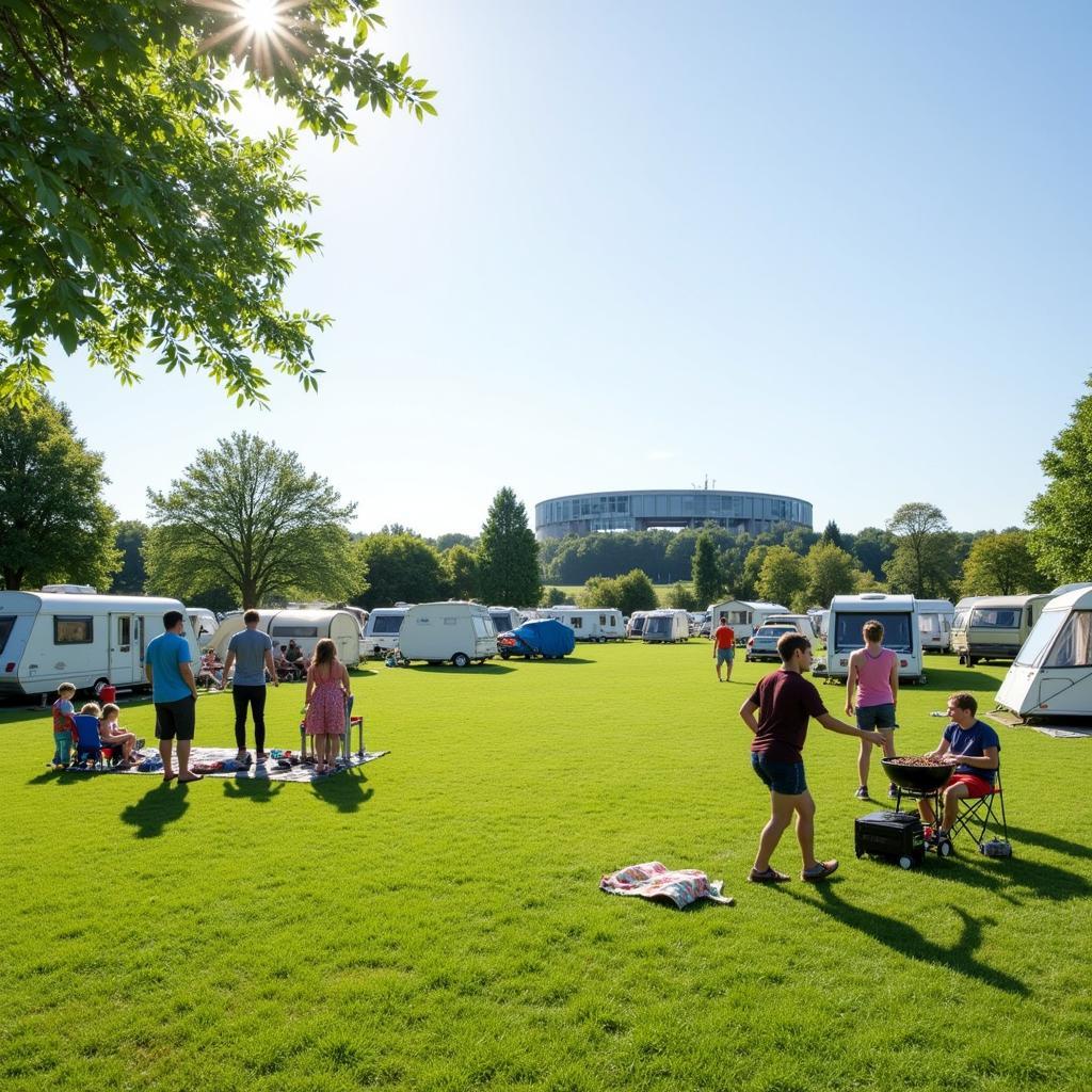 Campingplatz Berger Camping Leverkusen