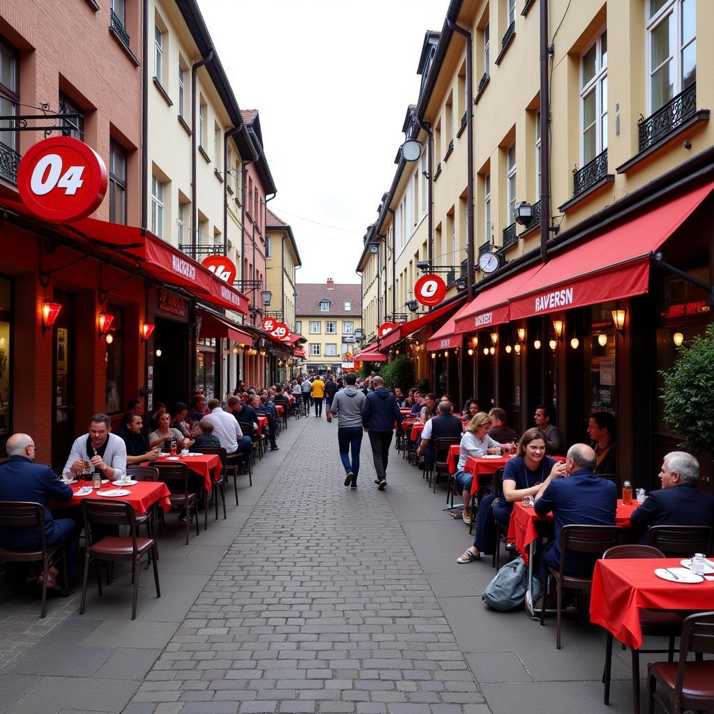 Restaurants und Bars auf der Bergischen Landstraße in Leverkusen