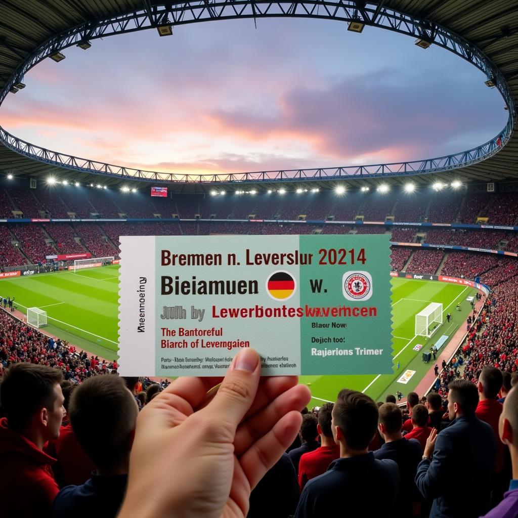 Tickets für Bremen gegen Leverkusen im Weserstadion am 14.03.