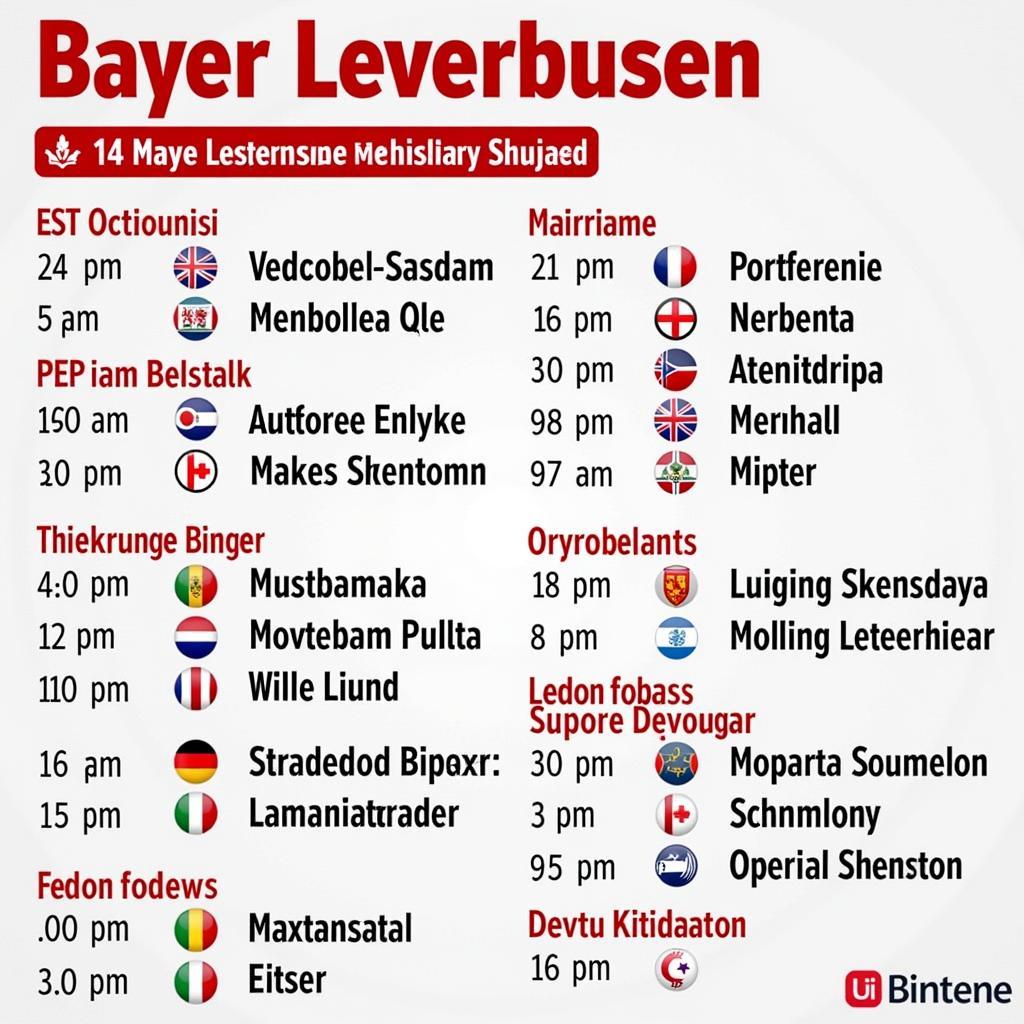 Bundesliga Spielplan Bayer Leverkusen