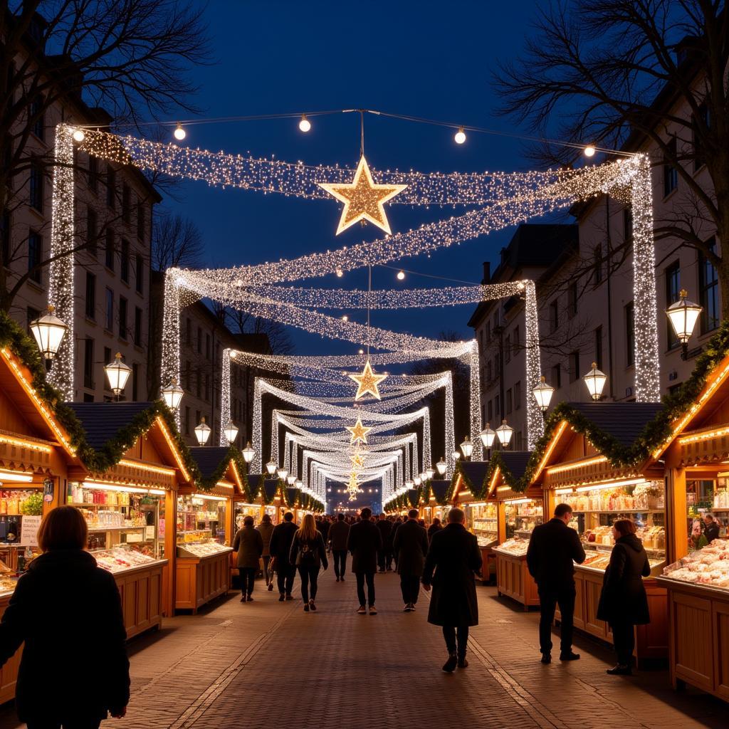 Weihnachtszauber auf dem Christkindchenmarkt Leverkusen