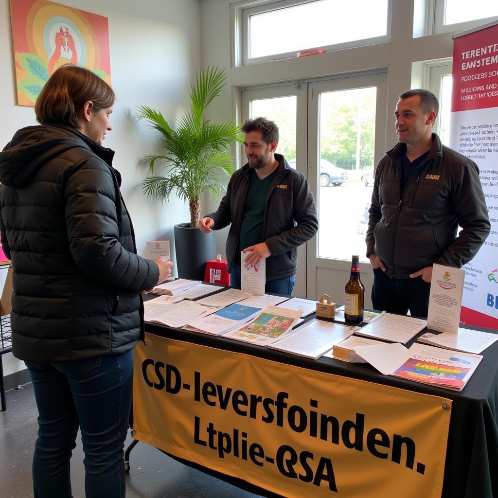 CSD Leverkusen 2024 Infostand