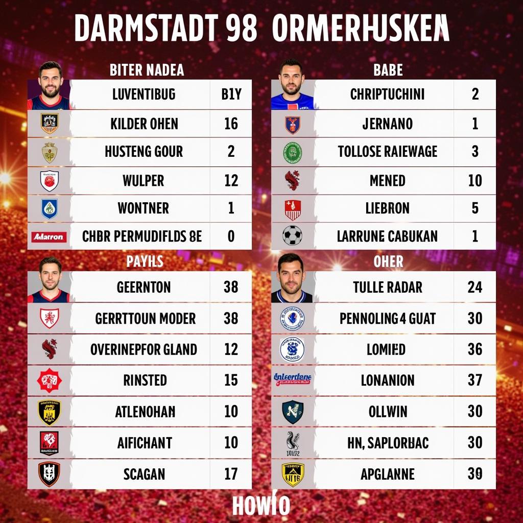 Spielerbewertungen Darmstadt 98 gegen Bayer Leverkusen: Detaillierte Analyse