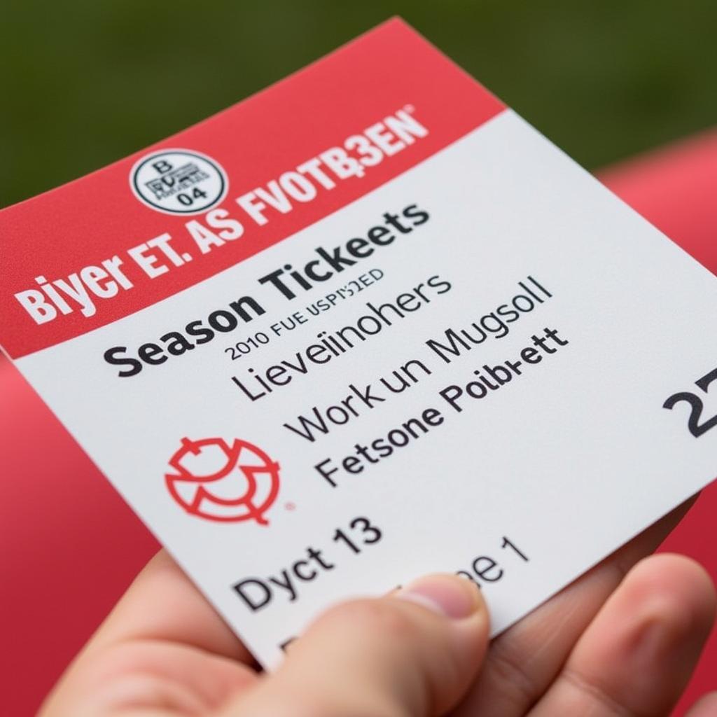 Bayer 04 Leverkusen Dauerkarte - Dein Platz in der BayArena