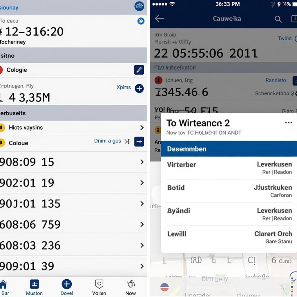 DB Navigator App Fahrplanauskunft Köln Leverkusen