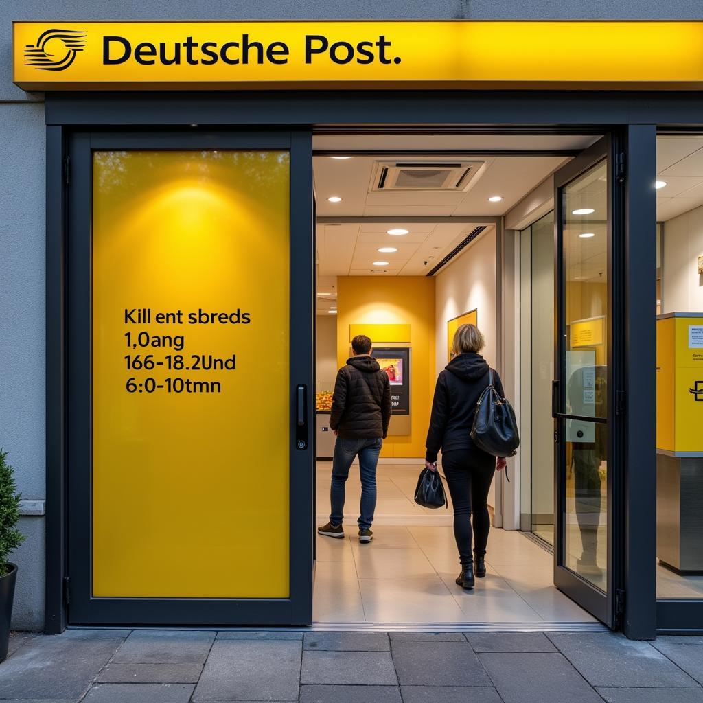 Öffnungszeiten der Deutschen Post Filiale in Leverkusen