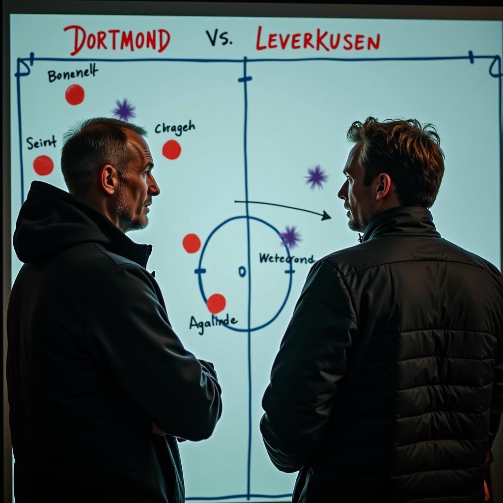 Taktische Analyse der Trainer im Spiel Dortmund gegen Leverkusen