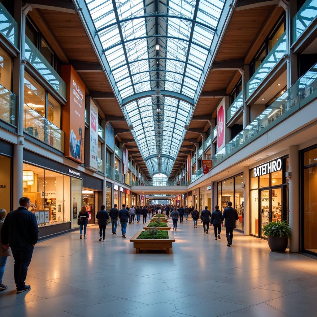 Einkaufen in Leverkusen Wiesdorf Rathaus Galerie