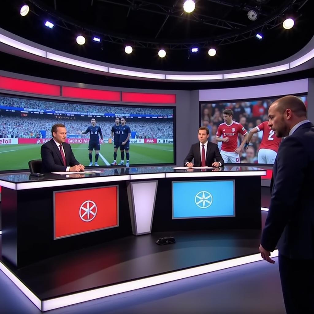 Experten analysieren das Endspiel Leverkusen im TV.