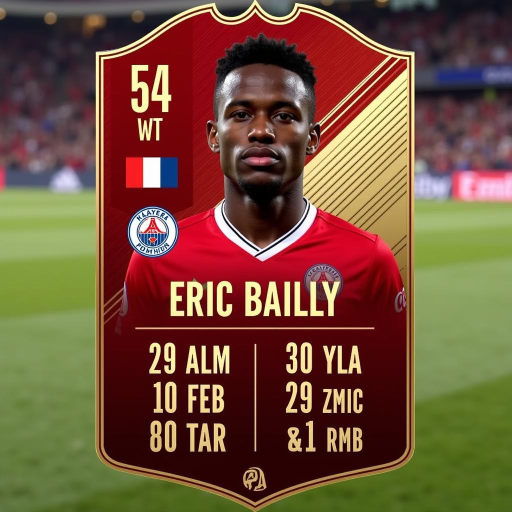 Eric Bailly FIFA 18 Spielerkarte - Bayer Leverkusen