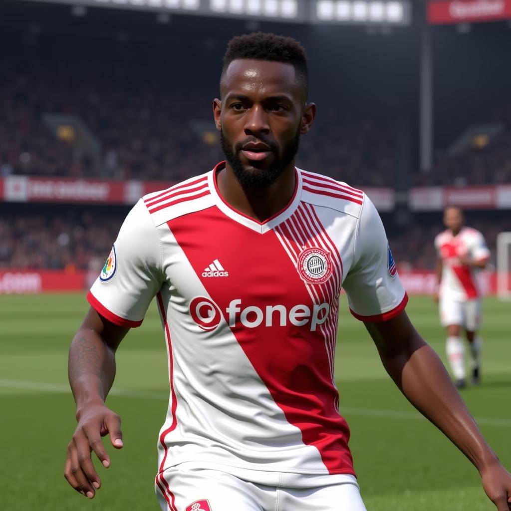 Eric Bailly als virtueller Leverkusen Spieler in FIFA 18