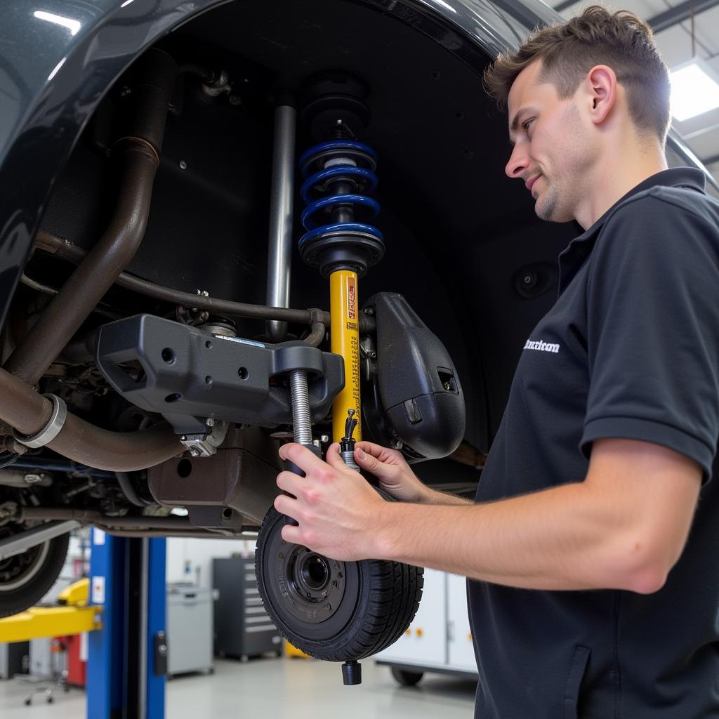 Fahrwerksoptimierung bei ASA Autofit