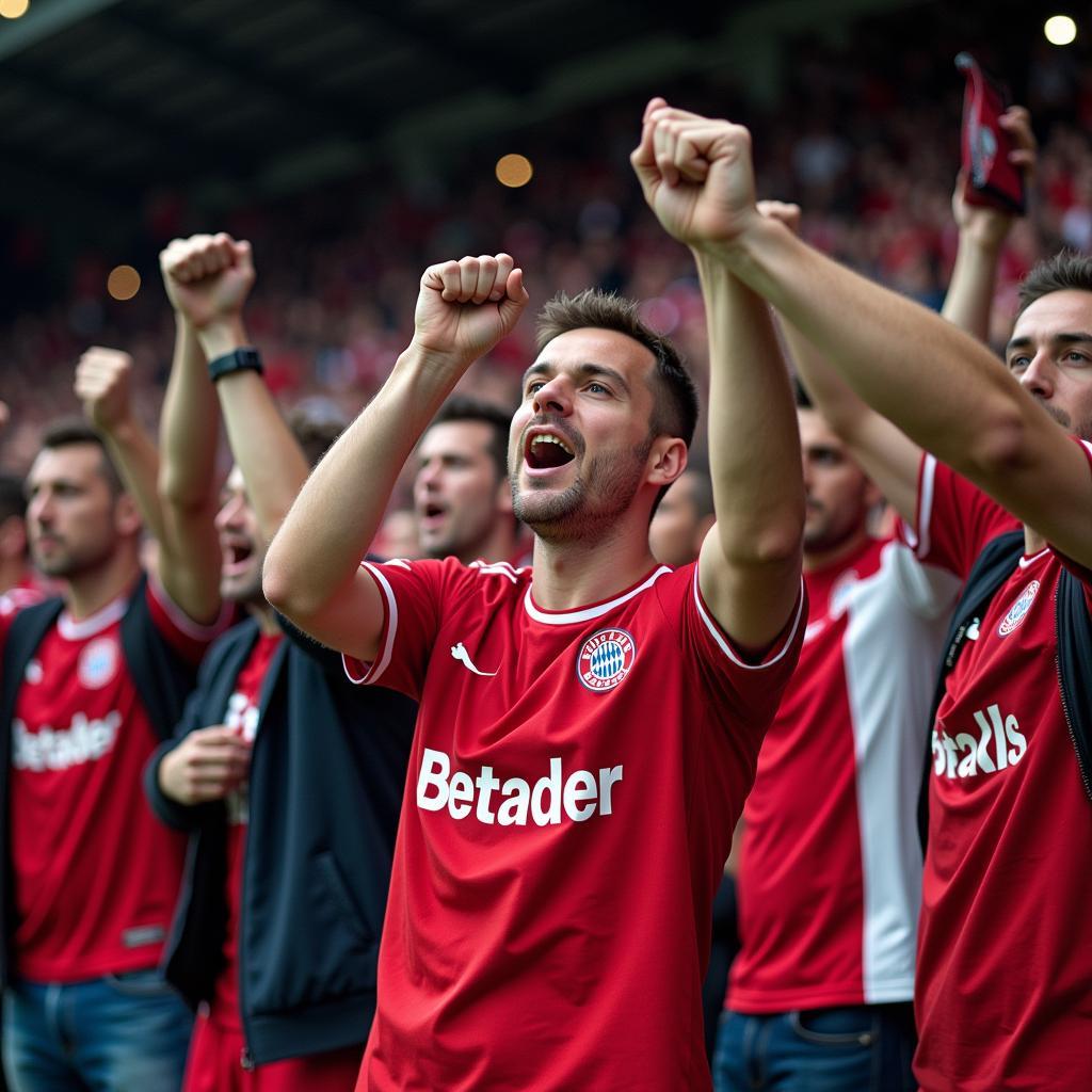 Fair Doctors Leverkusen Fans im Stadion