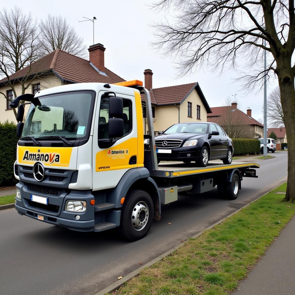 Falschparker Abschleppen Amanova Leverkusen