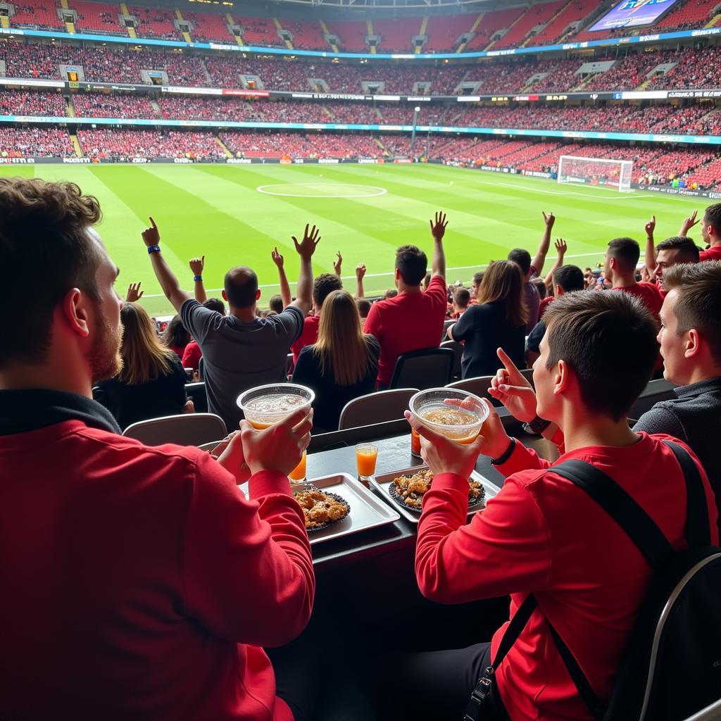 Fan-Erlebnis in der BayArena in Leverkusen: Fußball, Atmosphäre und mehr.