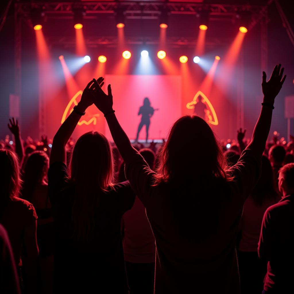 Begeisterte Fans beim Anastacia Konzert in Leverkusen 2019