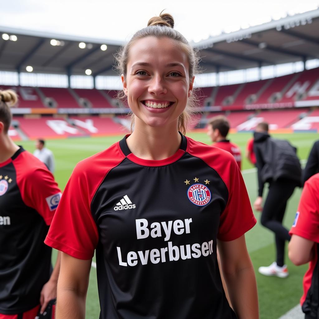 Ferienjob im Stadion von Bayer 04 Leverkusen