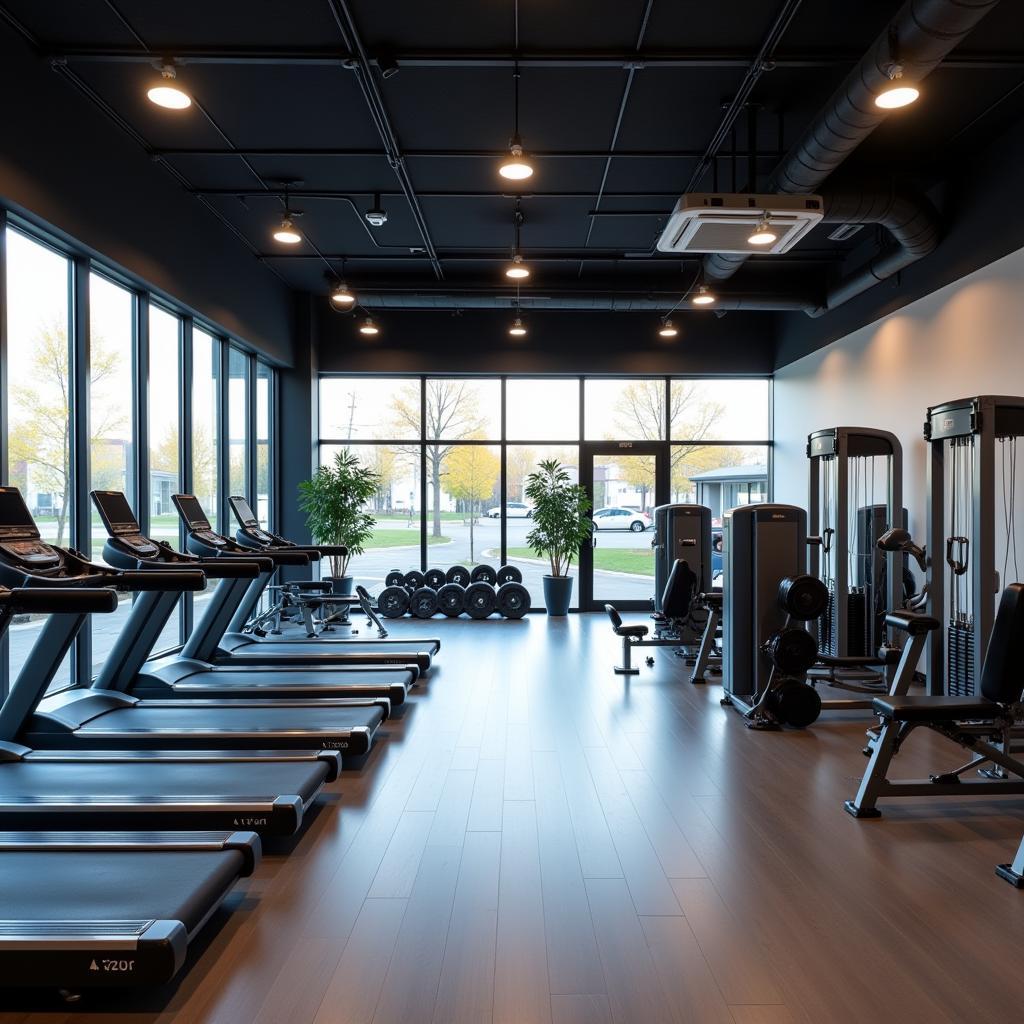 Moderne Fitnessstudio-Ausstattung in Leverkusen